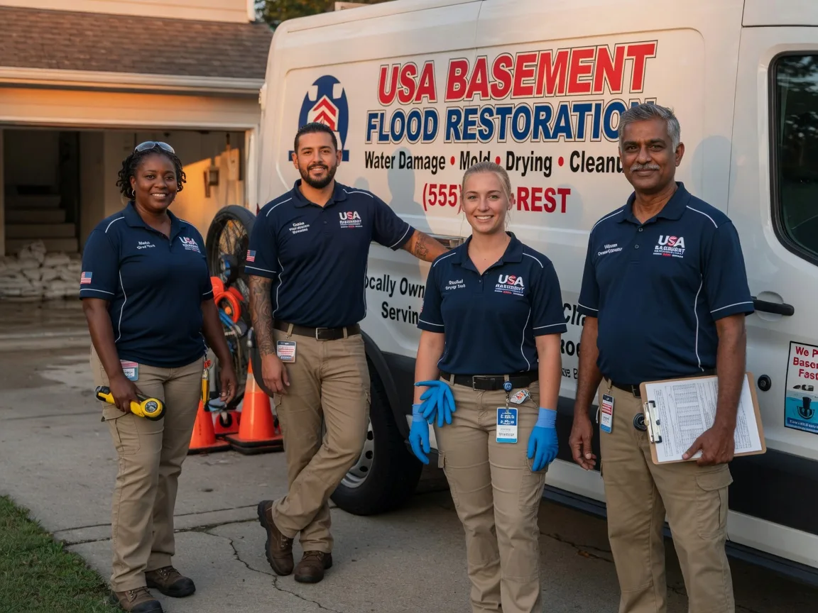 Basement Flood Cleanup company in Portland, OH