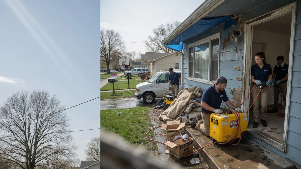 Basement Flood Cleanup in Portland, OH near me